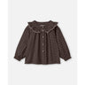 Fliink Coffee Bean Dot Dolly Dot Blouse