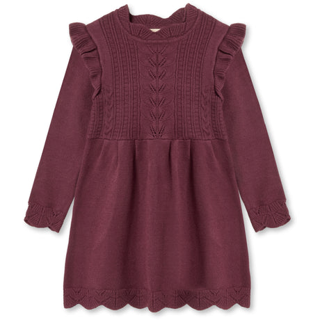 Fliink Burgendy Alilly Dress