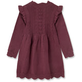 Fliink Burgendy Alilly Dress