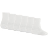 LACOSTE Blanc 6Pk Crew Socks