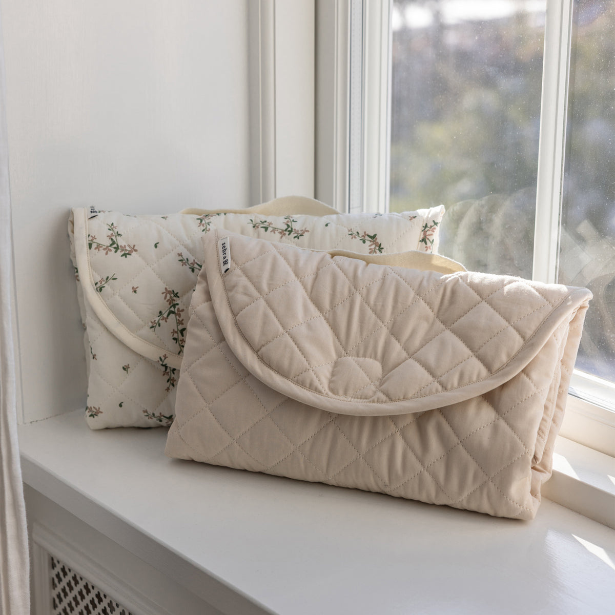 Sebra Morning Beige On-The-Go Changing Mat