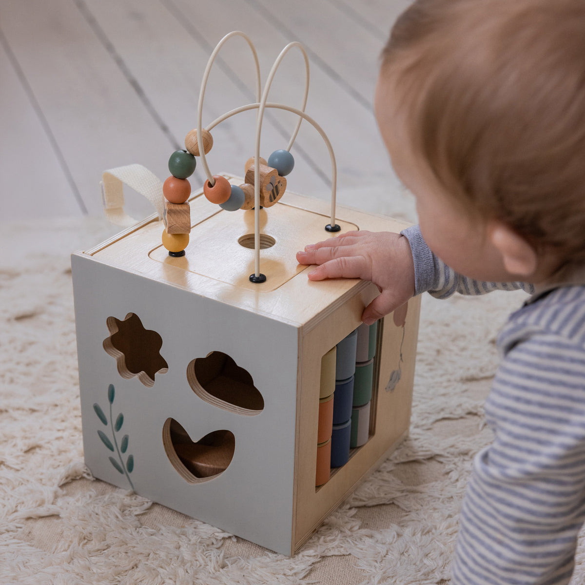Sebra World Of Sebra Motor Skills 놀이용 Box Wooden Fsc™️ 100%