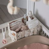 Sebra Powder Blossom Diaper Caddy