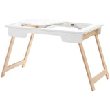 Duck Woodworks White Sensory Table With 2 Boxes Included