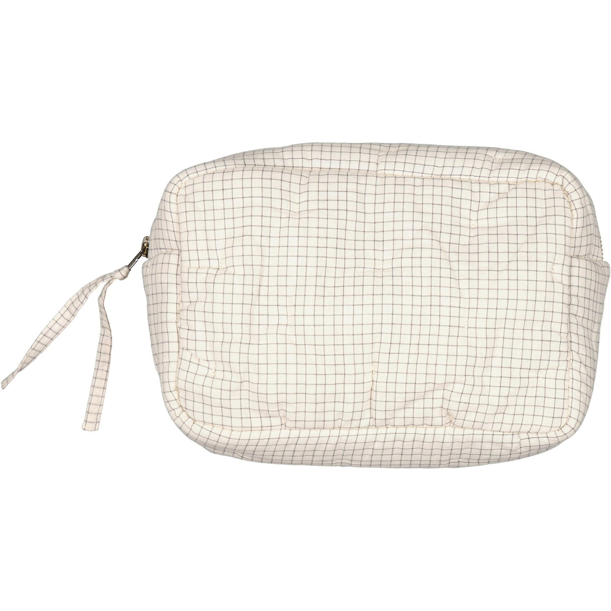 MarMar Seersucker Home Deep Lake Check Toiletry Bag