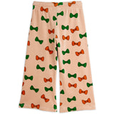 Mini Rodini Pink Bows Aop Velour Trousers