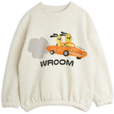 Mini Rodini Off-White Racing Rabbits Sp Sweatshirt
