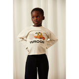 Mini Rodini Off-White Racing Rabbits Sp Sweatshirt