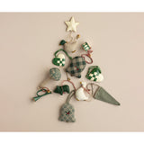 Maileg Wooden ornament, Pig - Old rose