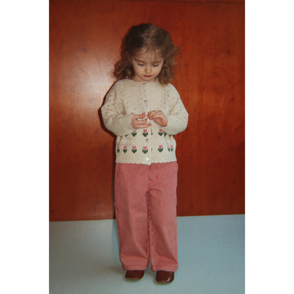 Konges Sløjd Milk Rouge Stripe Luc Pants Gots