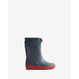 Hunter Hunter Navy/Military Red Kids First Insulated Nylon Boot