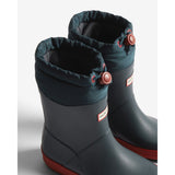 Hunter Hunter Navy/Military Red Kids First Insulated Nylon Boot
