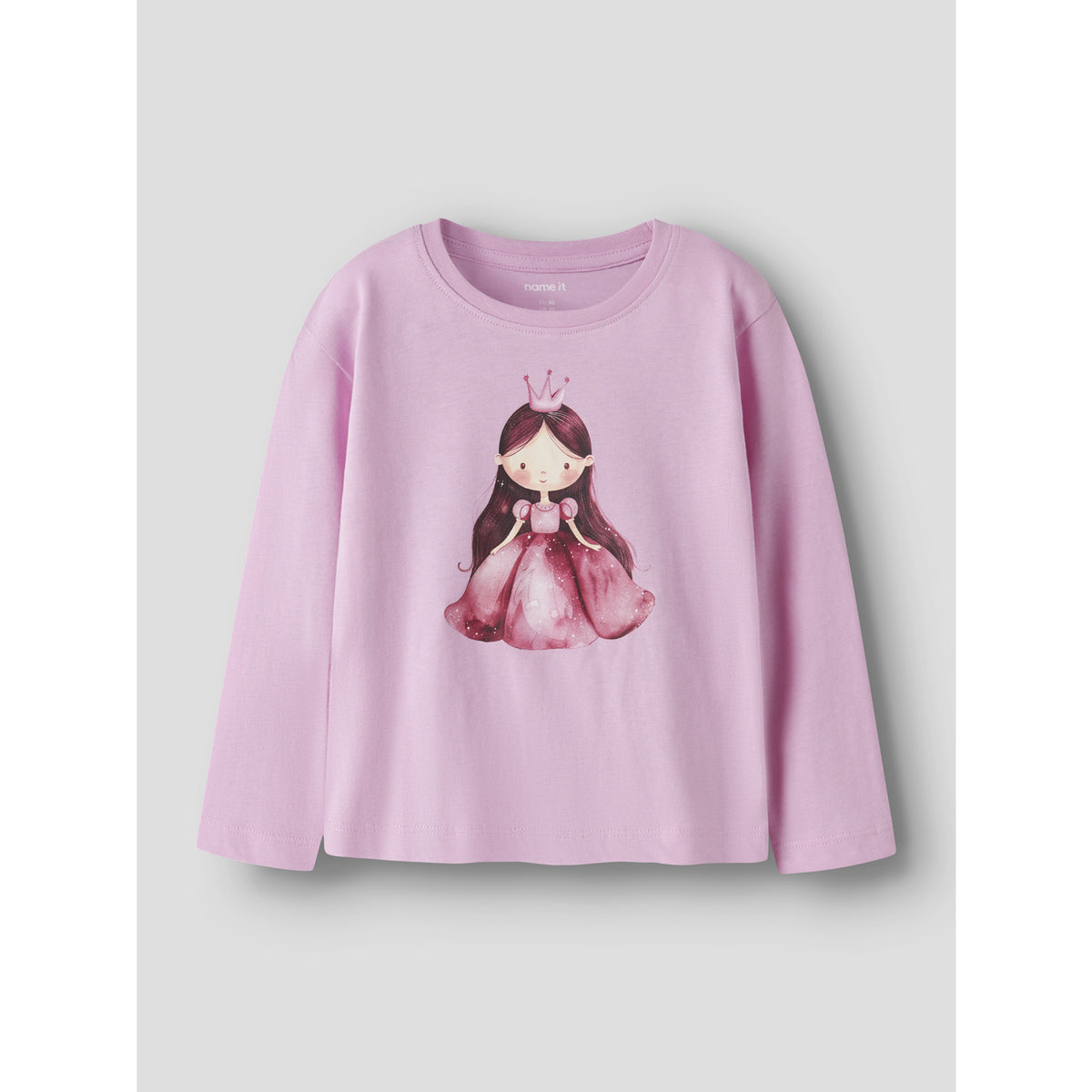 Name It Full Blooming Pink Pink Princess Nmfvotea Ls Nreg Top