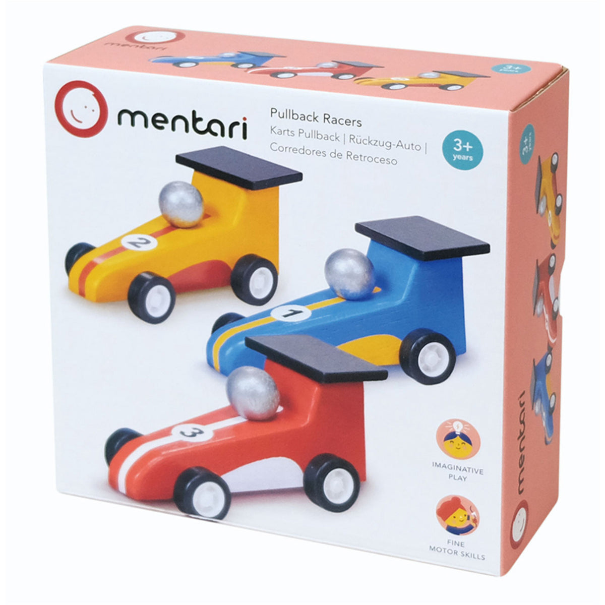 Mentari 3 Wind-up Racing Cars