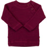 Joha Wine Melange Blouse W/Long Sleeves