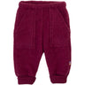 Joha Wine Melange Baggy Pants