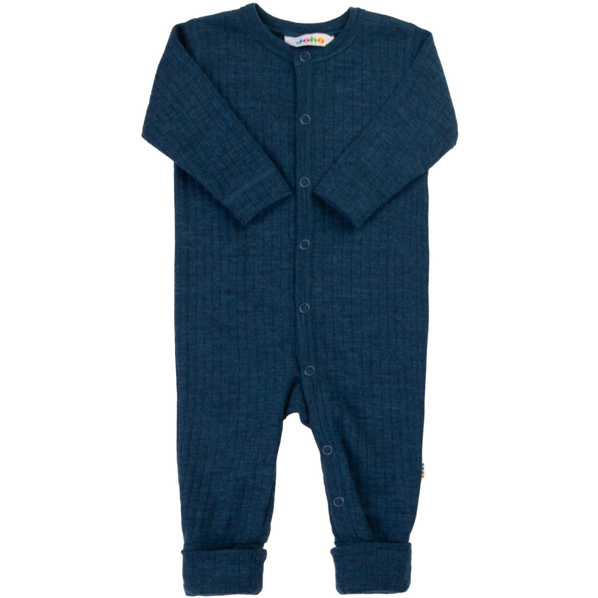 Joha Dark Blue Nightsuit With 2In1 Foot