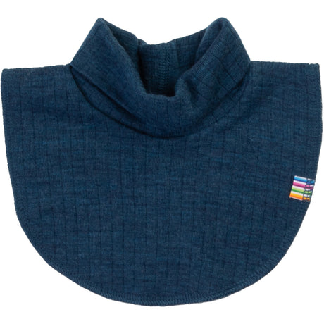 Joha Dark Blue Polo Neck Double Layer