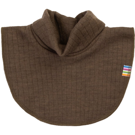 Joha Brown Polo Neck Double Layer