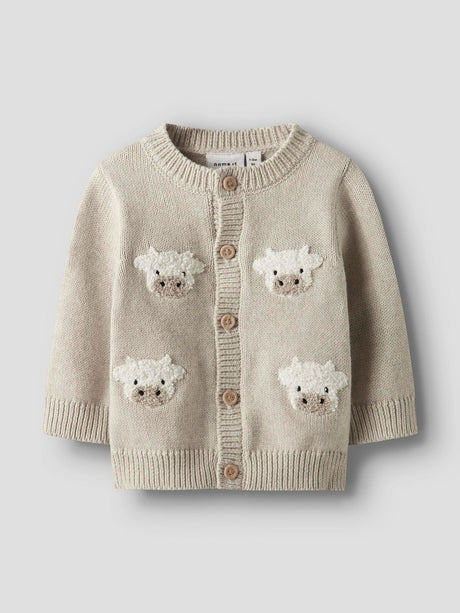 Name It Peyote Melange Nbmlional Ls Knit Card