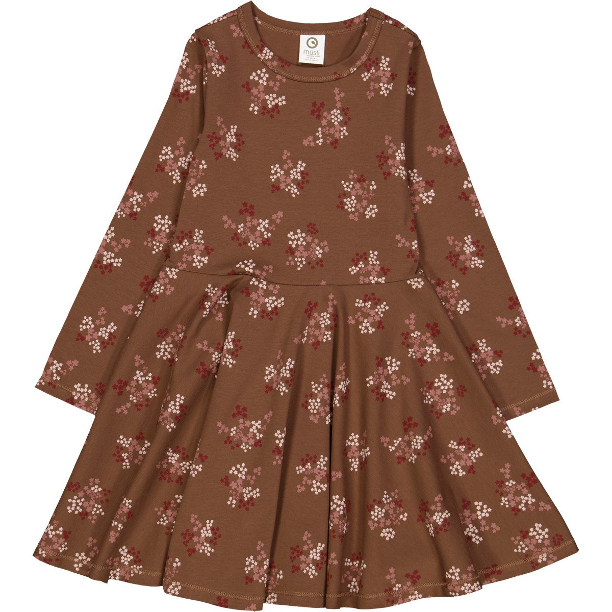 Müsli Bark/ Cabernet/ Nightingale Flora Swing Dress