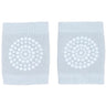 Gobabygo Sky Blue Crawling Knee Pads Organic Terry Cotton