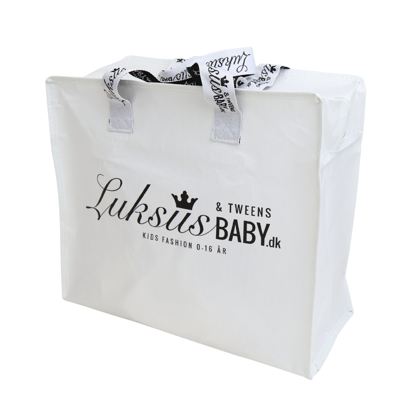 Luksusbaby Reusable Bag With Zipper White