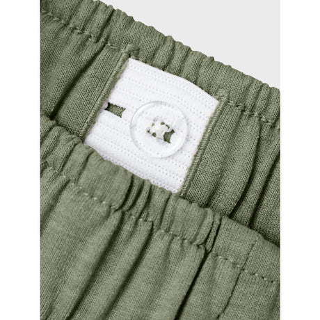 Name It Oil Green Hahippo Loose Sweat Shorts 2