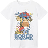 Name It lyse hvide attis Bored of Directors T-shirt