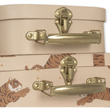 Konges Sløjd 2-Pack Suitcases Tiger Sand