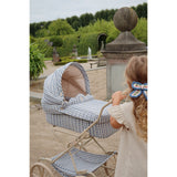 Konges Sløjd Doll Stroller Captains Blue Check 4