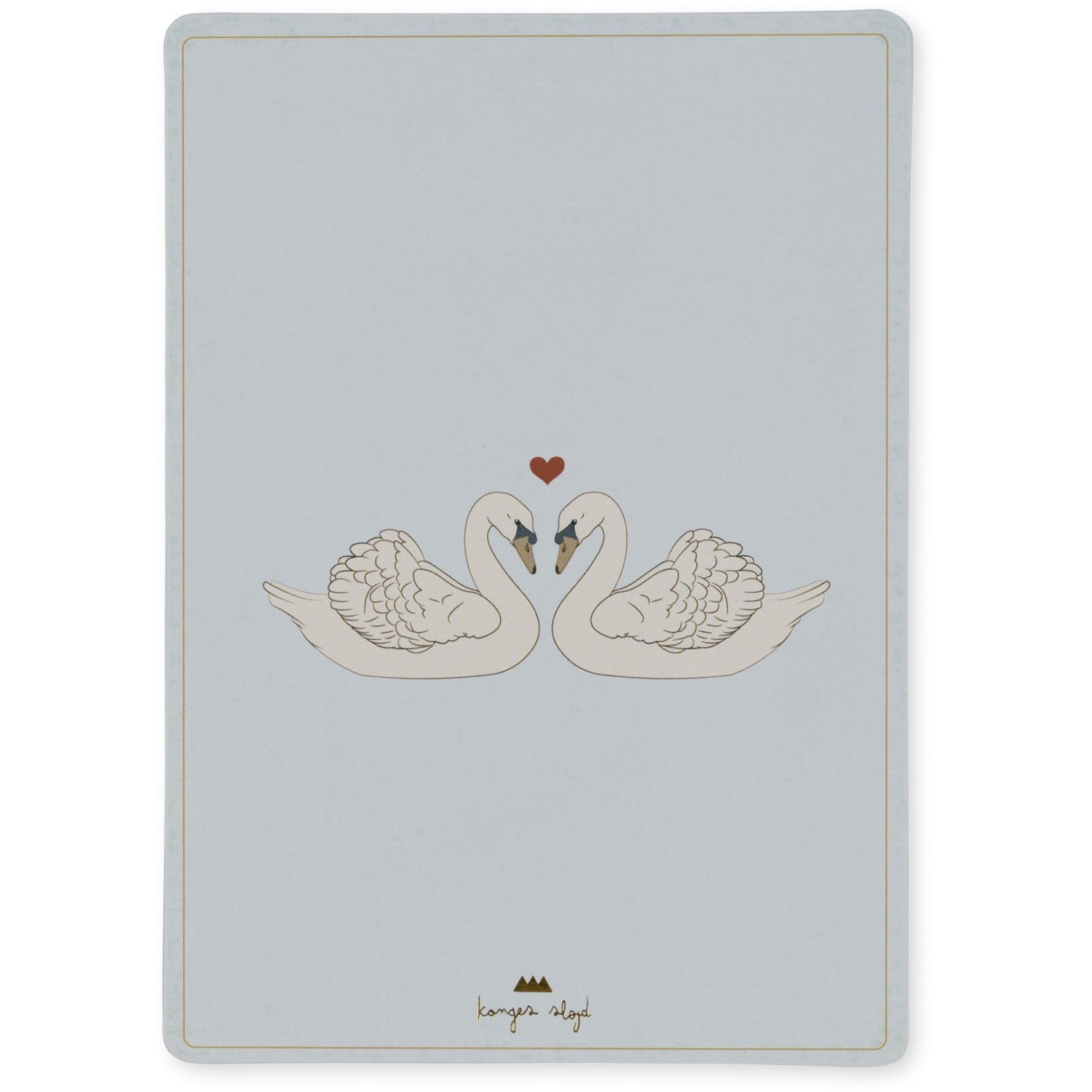 Konges Sløjd 6-Pack Greeting Card Dino/Swan 4