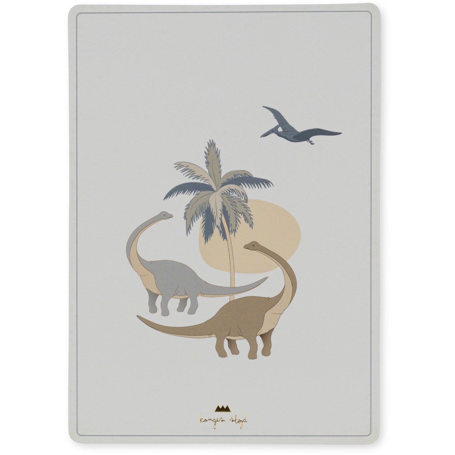 Konges Sløjd 6-Pack Greeting Card Dino/Swan 5