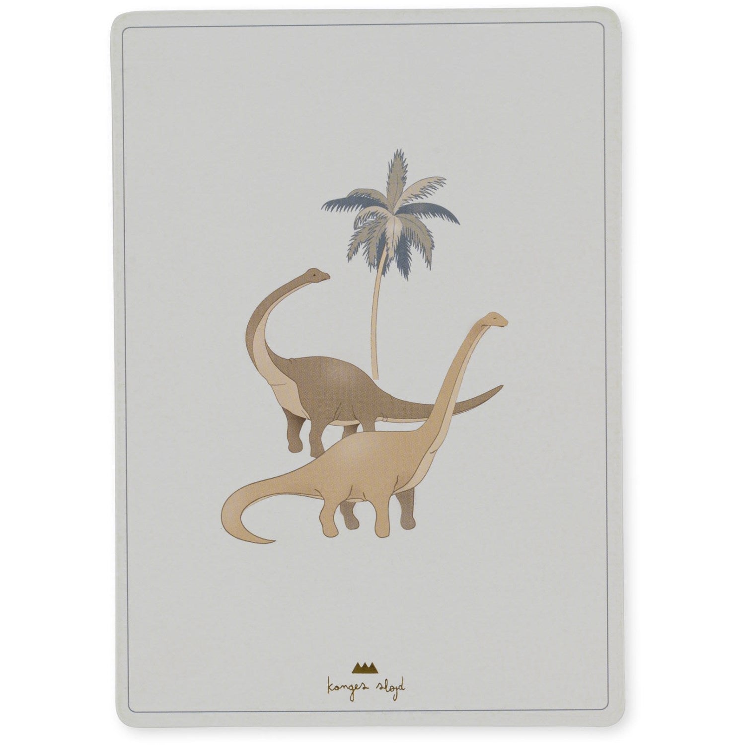 Konges Sløjd 6-Pack Greeting Card Dino/Swan 8