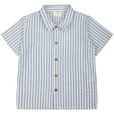 THE NEW Siblings Blue Fog Kojo T-shirt
