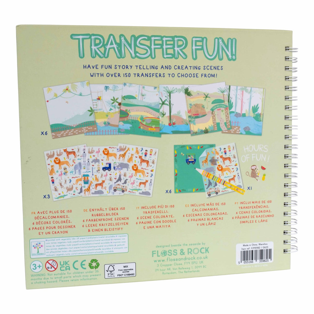 Floss & Rock Transfer Fun Jungle 2