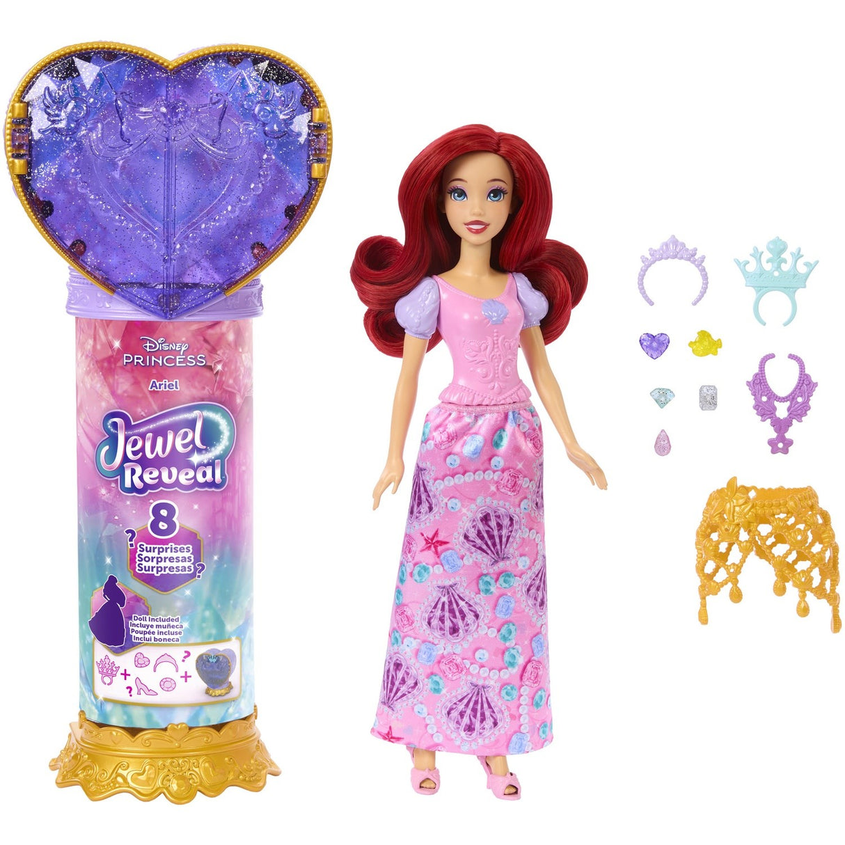 Disney Princess Mode-dukke Afslør Ariel