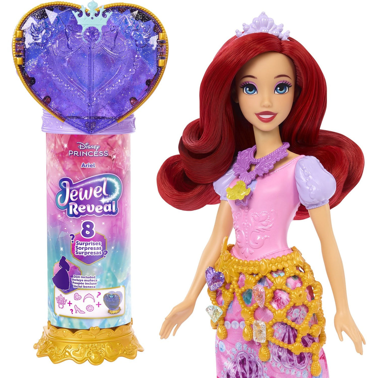 Disney Princess Mode-dukke Afslør Ariel