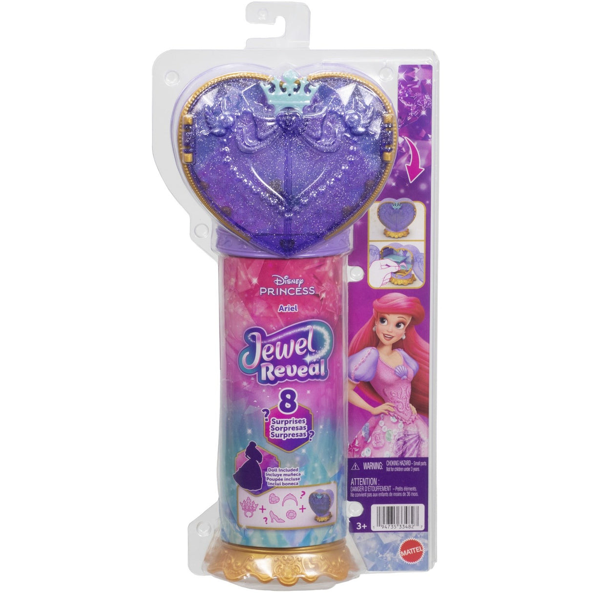 Disney Princess Mode-dukke Afslør Ariel