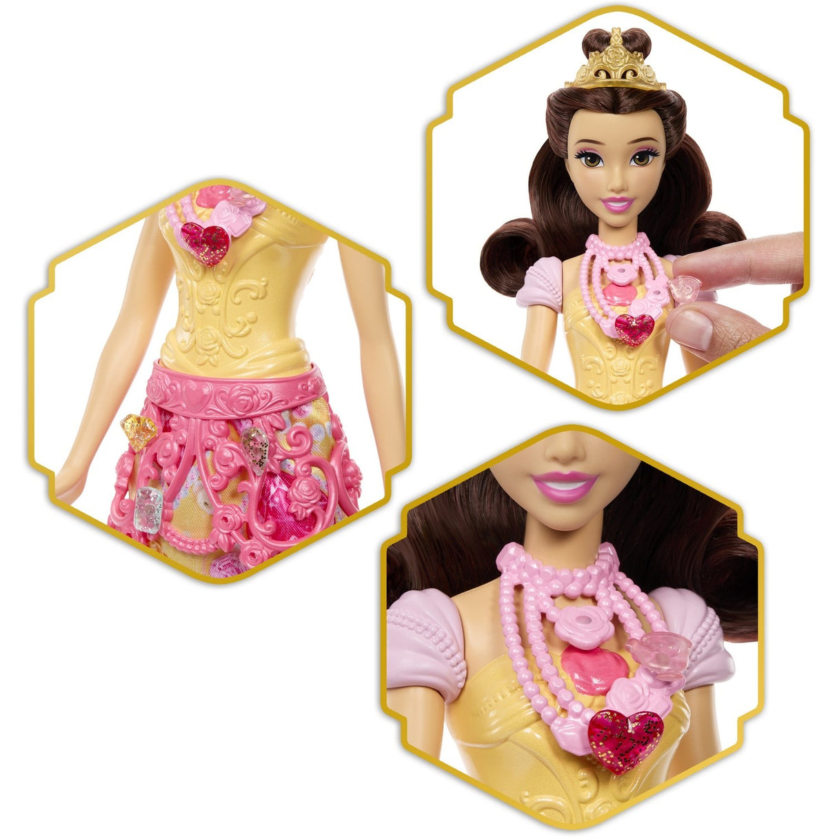 Disney Princess Mode-dukke Afslør Belle
