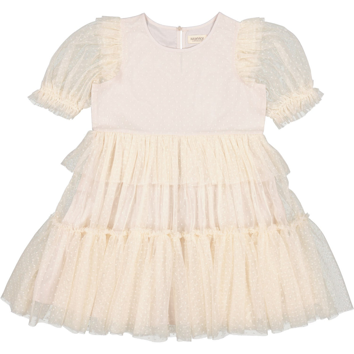 MarMar Tulle Dotty Vanilla Doth Dress