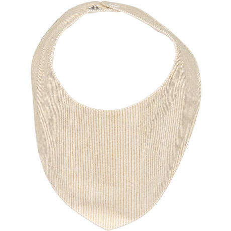 MarMar Fine Cotton Dijon Stripe Dry Bib 2