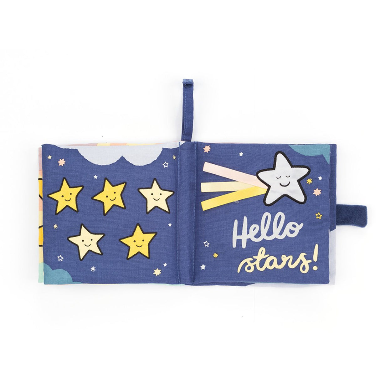 젤리캣 헬로문 패브릭 북 18 cm