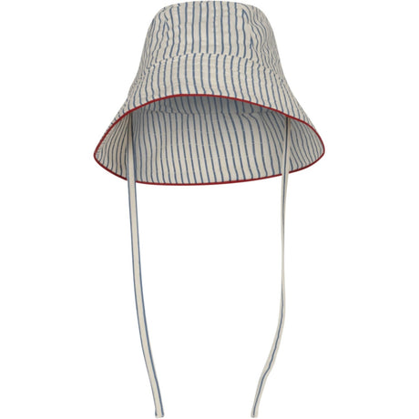 Konges Sløjd Ace Sunhat Stripe Bluie