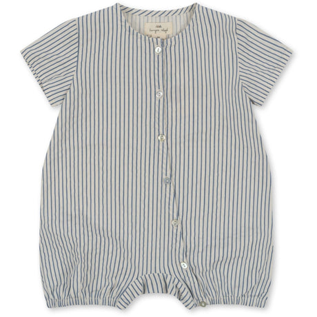 Konges Sløjd Stripe Bluie Ace Romper