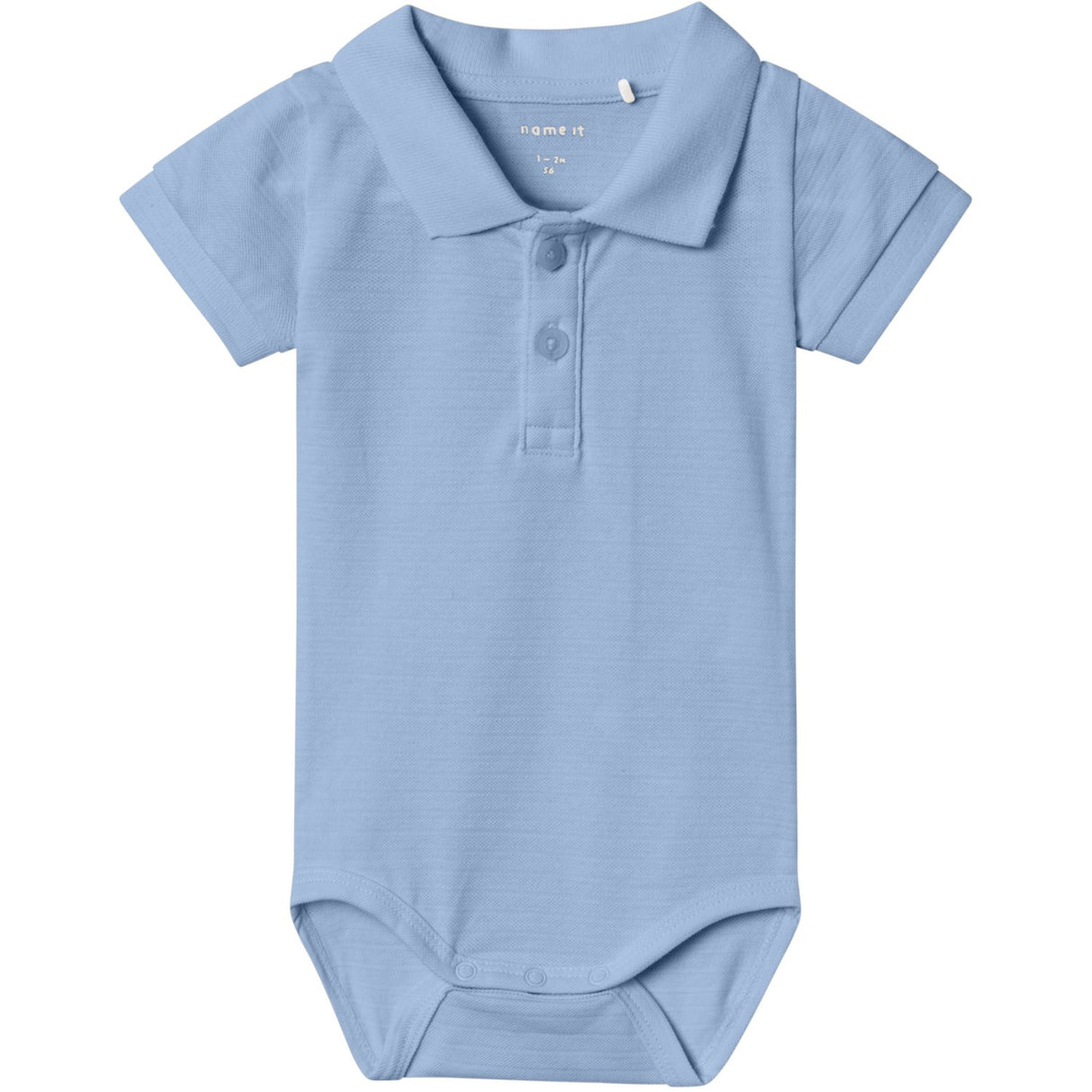 Name It Chambray Blue Haddo Polo Body