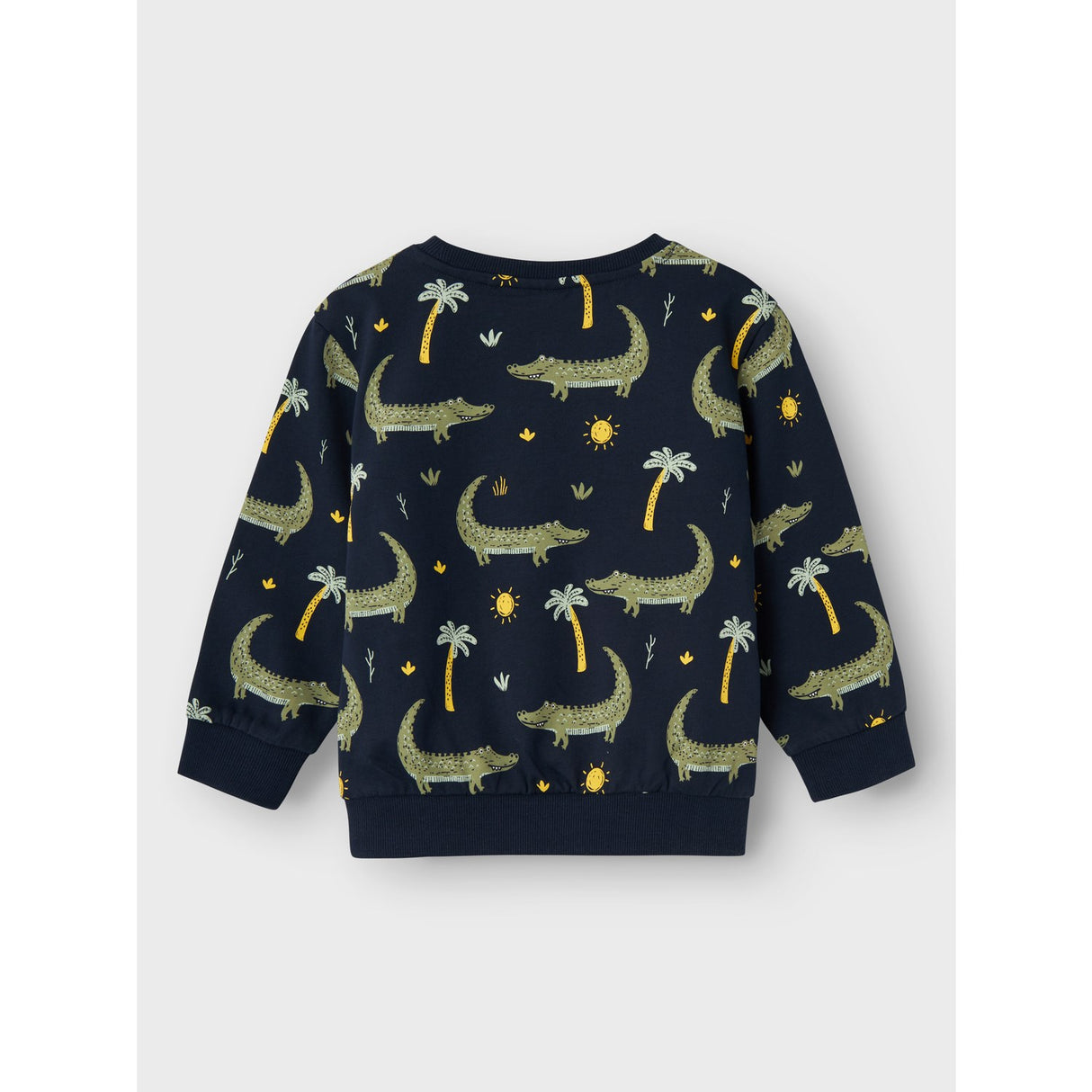 Name It Dark Sapphire Crocodiles Vermo Aop Loose Sweatshirt 3