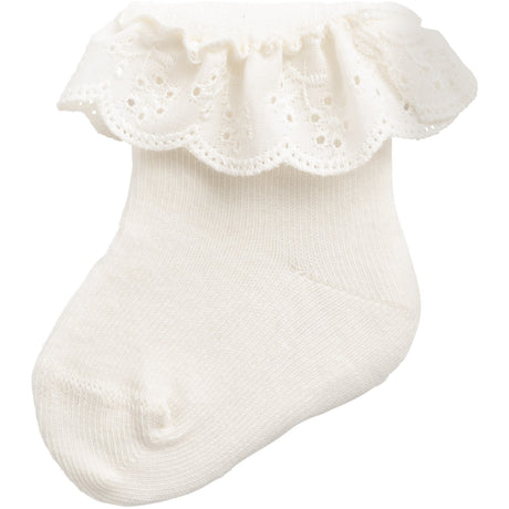 Lil'Atelier Coconut Milk Dertrud Sock