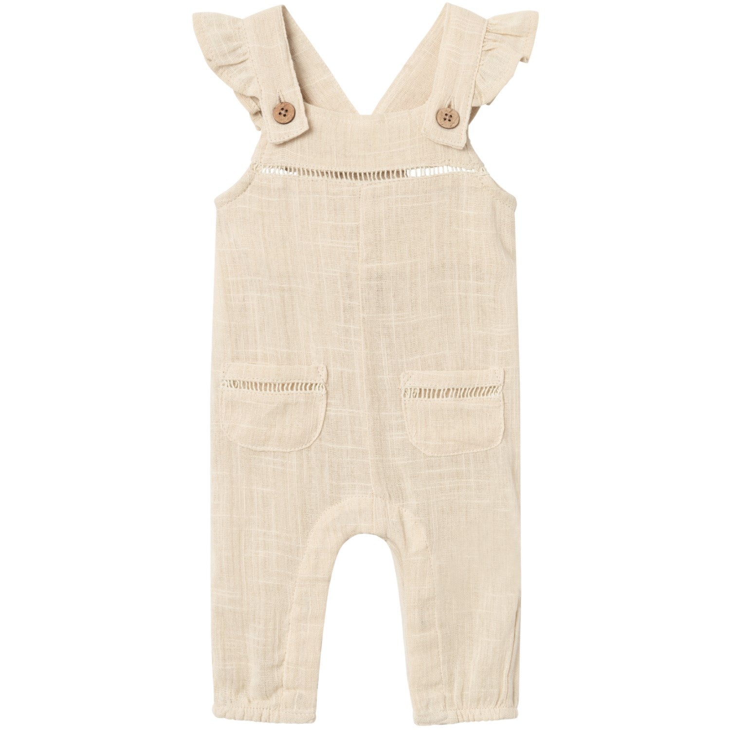 Lil'Atelier Bleached Sand Halla Loose Overall