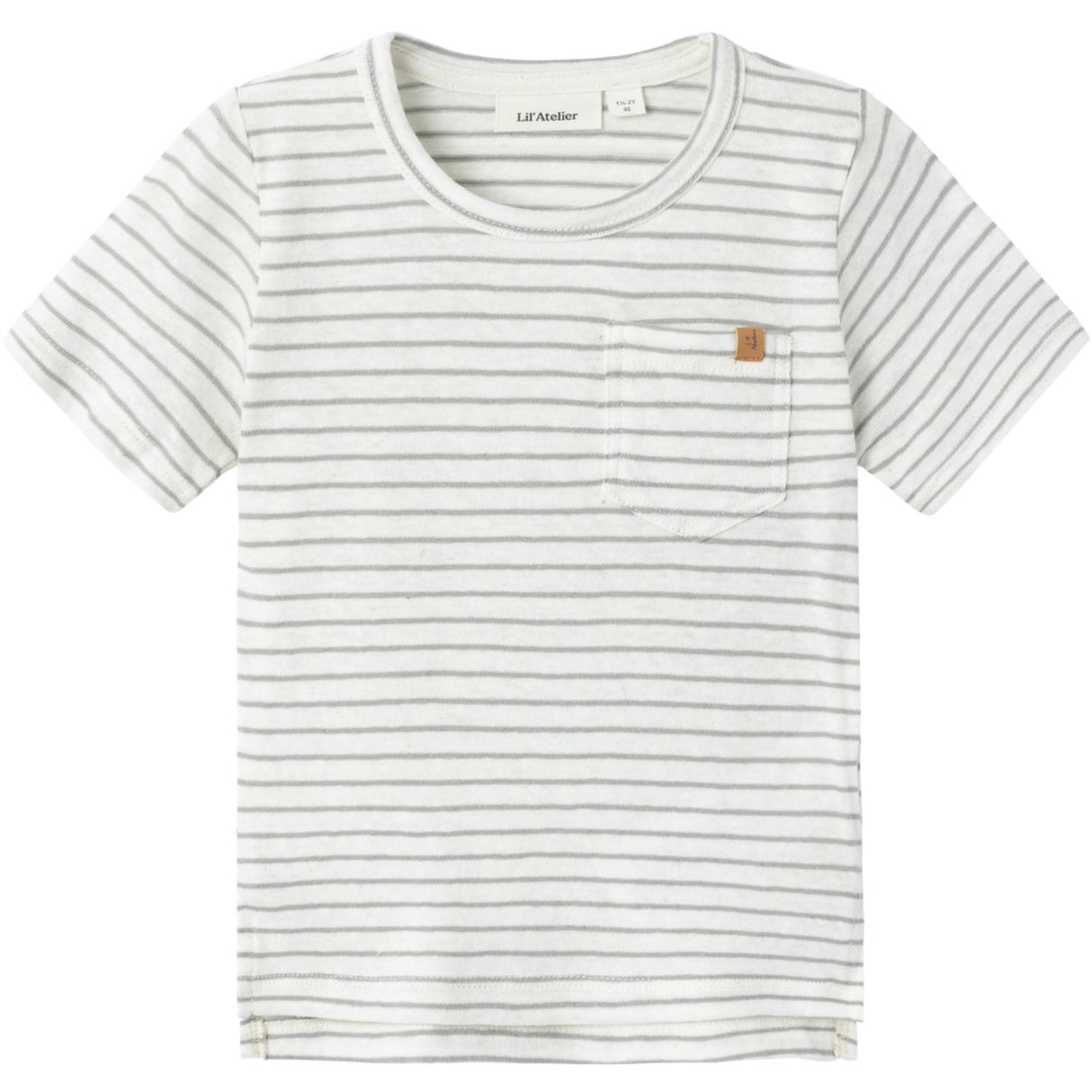 Lil'Atelier Limestone Coconut Milk Hektor T-shirt